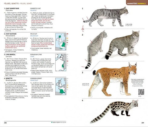Identifying Animals, All Verterates of France, Benelux, Great Britain and Ireland - Geniez,M. ym. 2012